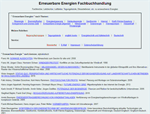 Tablet Screenshot of fachbuch-erneuerbare-energien.de